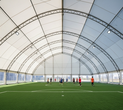 12 Ay Kullanım İmkanı: Antalya Kapalı Halı Saha Çadırı