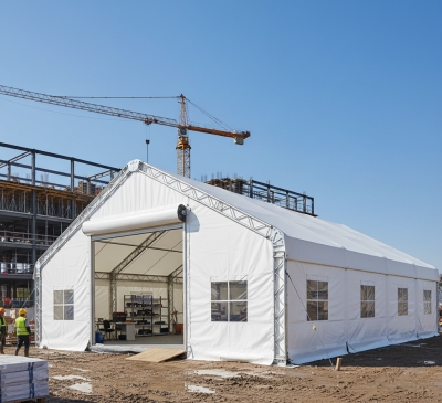 Antalya İnşaat Projeleri İçin Şantiye Çadırları
